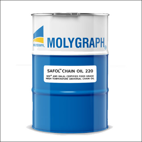 SAFOLTM CHAIN OIL 220 Nsf And Halal Certified Food Grade High Temperature Universal Chain Oil
