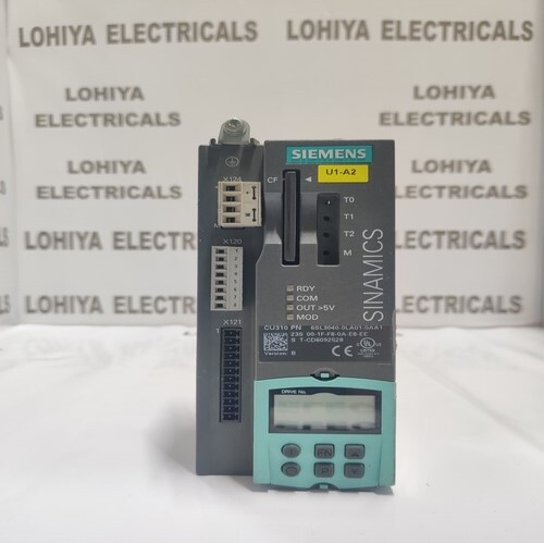 SIEMENS SINAMIC 6SL3040-0LA01-0AA1 CU310 PN CONTROL UNIT WITH PROFINET INTERFACE WITHOUT COMPACTFLASH CARD