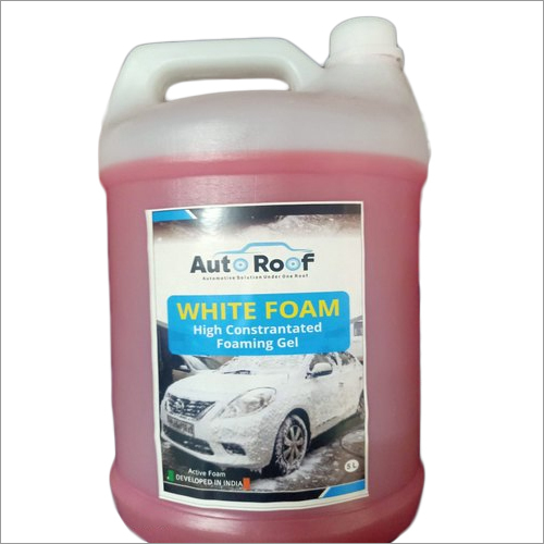 Car Washing White Foam Liquid