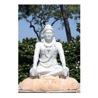 Superior Quality Marble Shiva Statue