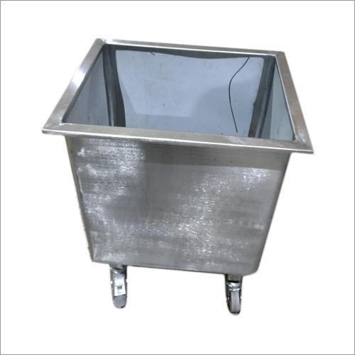 100-150 Kg Stainless Steel Trolley