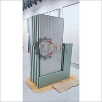 Modern Sliding Rotating Tile Display Stand