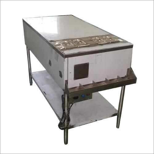 White Stainless Steel Softy Making Machine