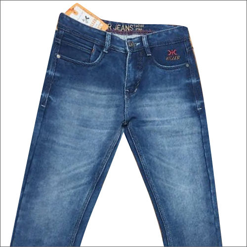 Washable Mens Wash Blue Jeans