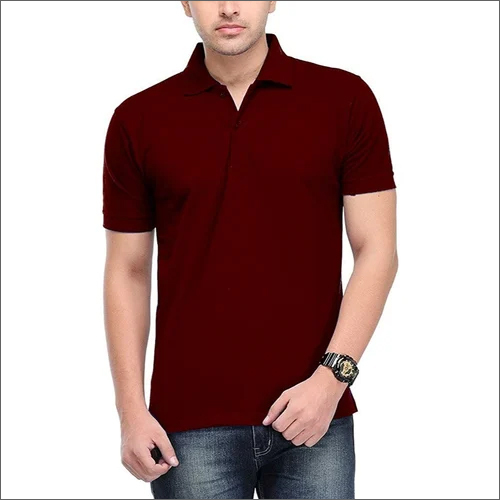 Mens Polo Cotton Collor T-Shirt