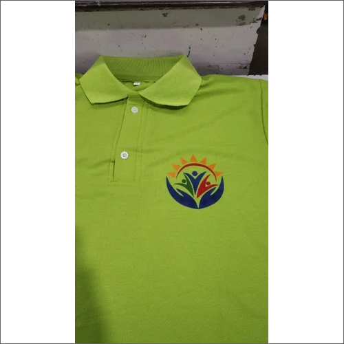 Promotional Cotton Collar T-Shirt - GSM 220 Half Sleeves Plain Matty Polo Collar | Adult Male Short Sleeve Style
