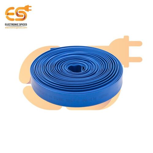 9mm Blue color polyolefin heat shrink tube