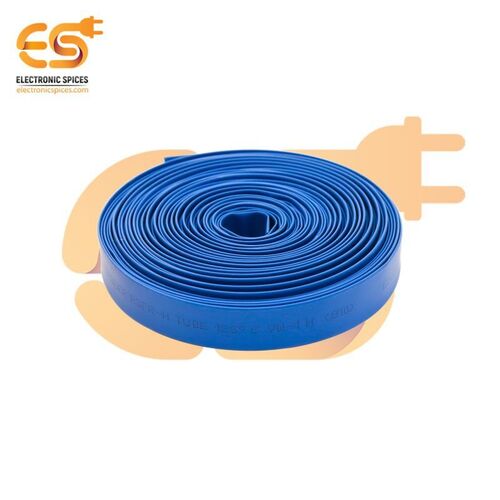 thumbnail image 2 of 5 FT Blue 25mm (1") Polyolefin 2:1 Heat Shrink Tubing – Cable Sleeve – 225FWY HST1.5BLUE 2 of 6