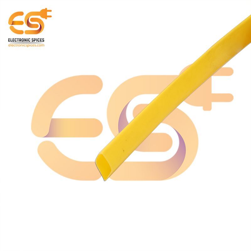 10mm Yellow color polyolefin heat shrink tube
