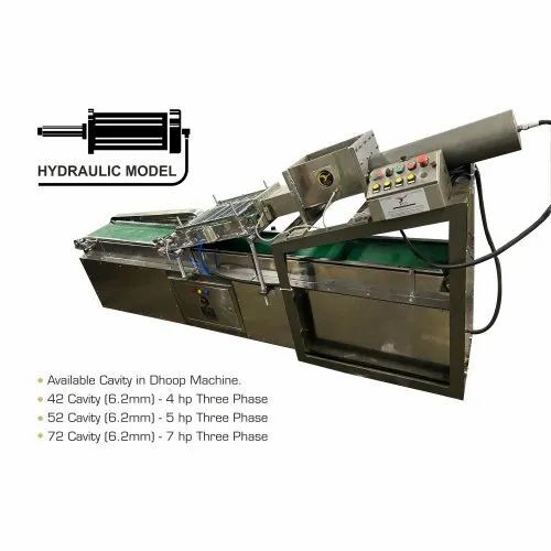 28 CAVITY DHOOP STICK MAKING MACHINE MANUAL TRAY - MANUAL STACKING