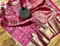 kanchipuram silk saree new fancy broder