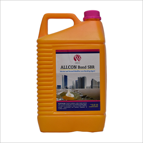 Allcon SBR Std - 20 Kg Bucket | Industrial Use for Ceramic & Concrete, Waterproofing Plaster, Ideal for Cement Mortars and Grout Applications