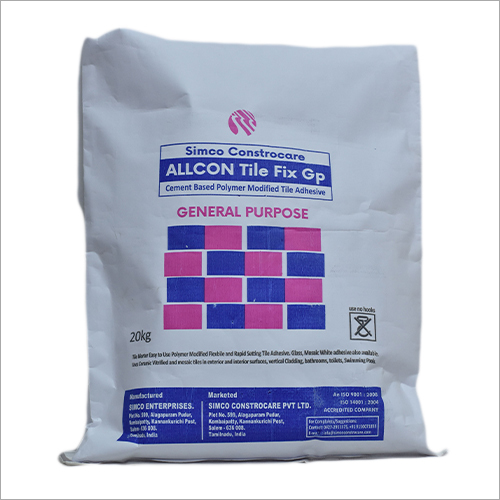 Allcon Tile Adhesive Fix Gp - Size: 20Kg