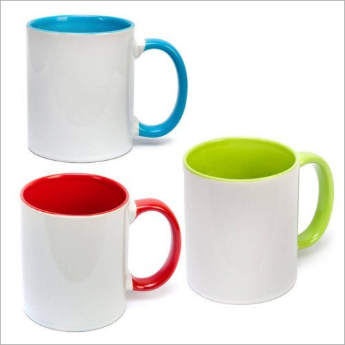 Ceramic Sublimation Inner Handle Color Mug