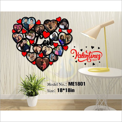 Sublimation Mdf Love Collage Photo Frame