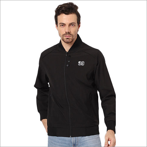 Washable Mens Zipper Jacket