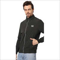 No Fade Mens Plain Zipper Jacket