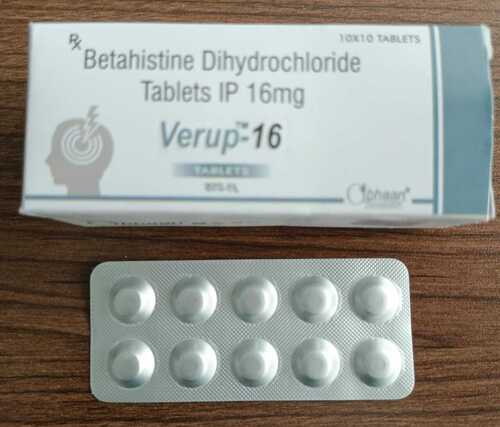 16 mg Betahistine Hydrochloride Tablet