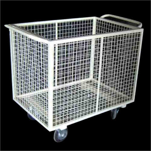 Wire Mesh Trolley Application Industries At Best Price In Faridabad National Fabricators 9650