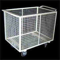 Wire Mesh Trolley Application: Industries