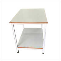 Pressing Table Without Bottom - Wood & Iron, 30x42 Inch | Durable, Easy To Clean, Industry-grade Design