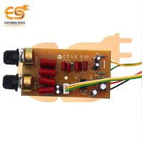 12V DC stereo preamplifier circuit board with bass and treble control