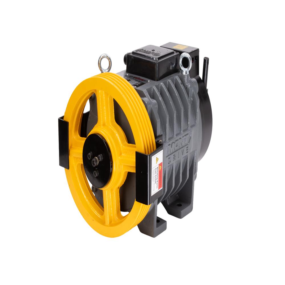 Gearless Elevator Traction Machine - Capacity: 544 Kg