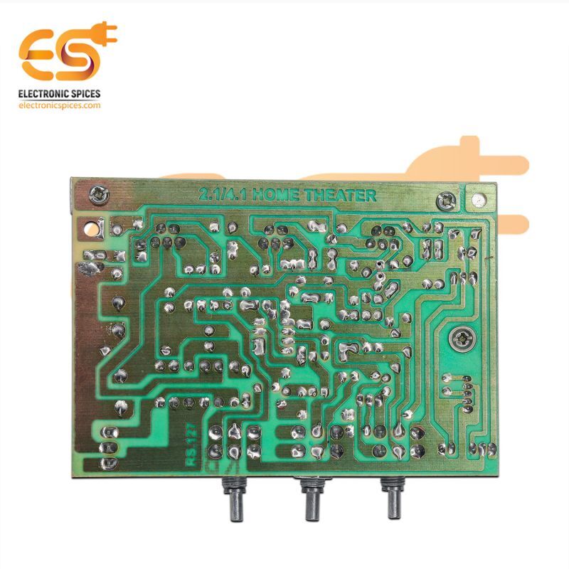 TDA2030 3 TR 2.1/4.1 Home theater 60 watt audio amplifier circuit board with Inbuilt bluetooth and 3 potentiometer controller