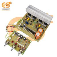 Toshiba 5200 transistor 1000 watt AC 24-0-24 Heavy duty audio amplifier circuit board