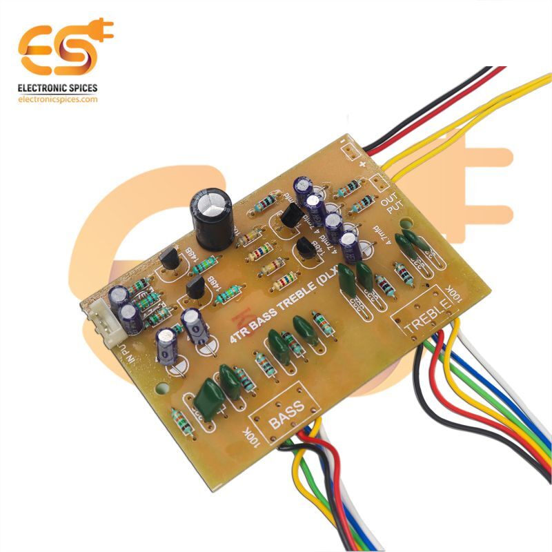 12V DC 4 TR High quality Dual channel bass and treble controller circuit board