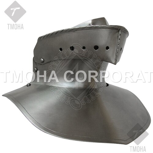 Medieval Wearable Gorget Armor Bevor and gorget half closed IG0020
