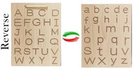 Reversible Alphabet Tracing Board