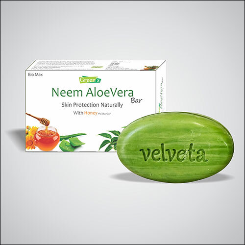 Neem Aloe Vera Bar Color Code: Green
