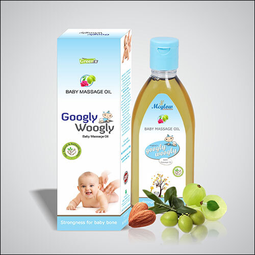 Baby Massage Oil - Natural Blend | 3-12 Months White Color Enhances Bonding Promotes Relaxation Supports Muscle Development