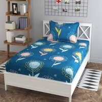 P.Rtrend 190 TC Cotton Single Printed Bedsheet