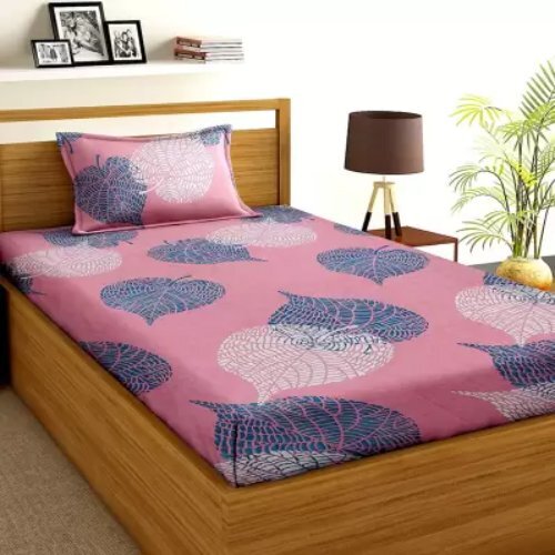 P.Rtrend 190 TC Cotton Single Printed Bedsheet