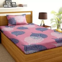 P.Rtrend 190 TC Cotton Single Printed Bedsheet