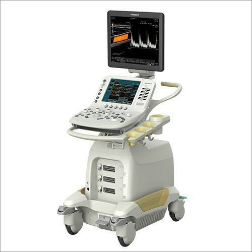 Safe To Use Preowned Hitachi F31 Ultrasound Machine