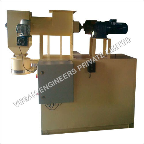 Yellow Industrial Screw Feeder