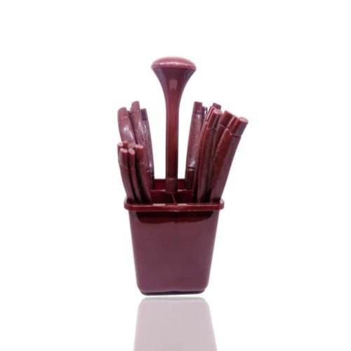 CUTLERY SET WITH PLASTIC STORAGE BOX