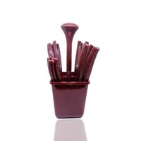 CUTLERY SET WITH PLASTIC STORAGE BOX