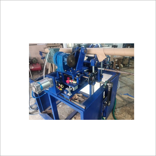Blue Online Paper Core Fine Cutting Machine