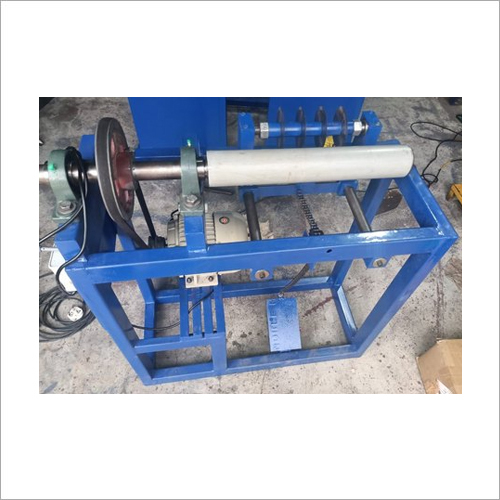 Mini Bopp Tape Cutting Machine - Mild Steel, Blue | Manual Cutting Function, Industrial Use, Non-Automatic Electric Drive