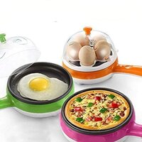 EGG FRYING PAN WITH EGG BOILER MACHINE