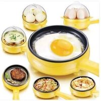 EGG FRYING PAN WITH EGG BOILER MACHINE
