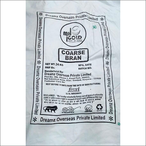 34Kg Coarse Wheat Bran