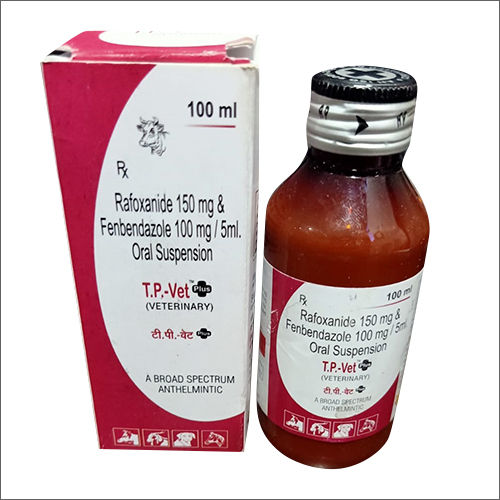 100Ml Rafoxanide 150Mg And Fenbendazole 100Mg Oral Suspension General Medicines