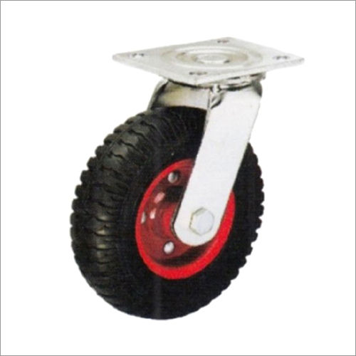 Skid Proof Solid Rubber Caster Wheel