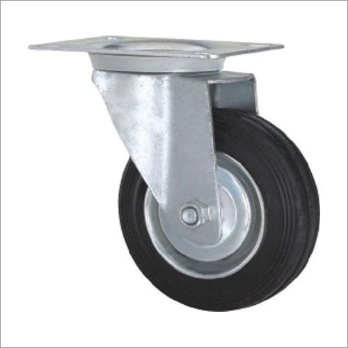 Industrial Black Rubber Caster Wheel