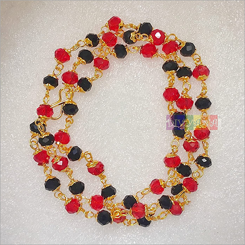 Multicoloured Crystal Beads Necklace